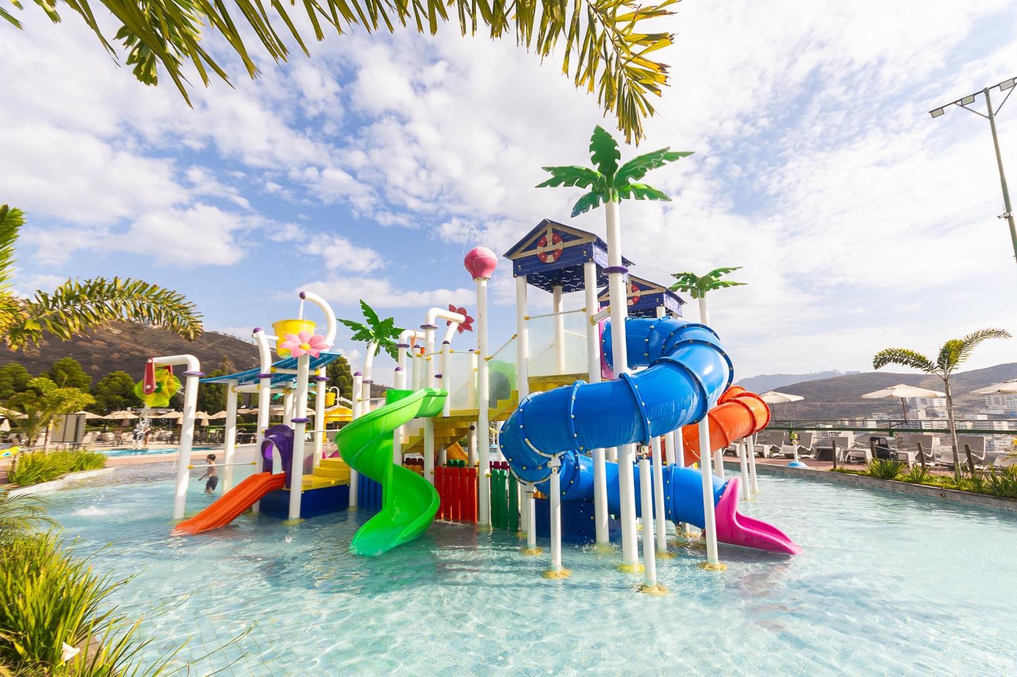 Hotel Golden Park All Inclusive Pocos De Caldas By Nacional Inn Eksteriør billede Waterpark at the Hard Rock Hotel