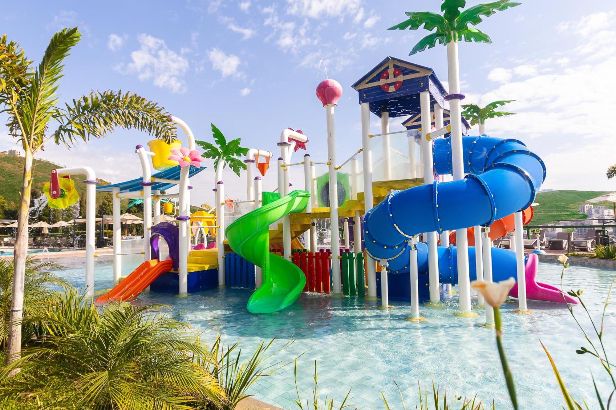 Hotel Golden Park All Inclusive Pocos De Caldas By Nacional Inn Eksteriør billede Splash Jungle Water Park